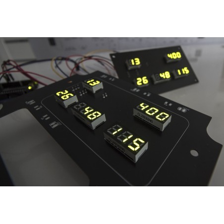 AC/DC Metering Panel displays for home-built flight simulator